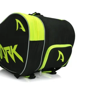 sha001 raqueteira shark para beach e padel preta e amarela d3
