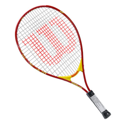 wrh raquete de tenis wilson us open vermelha e amarela