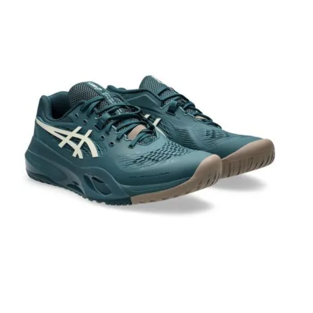 シークエンス3×2 Tênis Asics - Gel Resolution X - Saxon Green | Birch - CSports